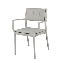 FEROS 1515934 FEROS Stapel-Armlehnstuhl Rocco sand 4St