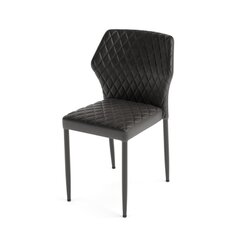 FEROS 520034 FEROS Stapelstuhl Louis Kunstleder schwarz 4St