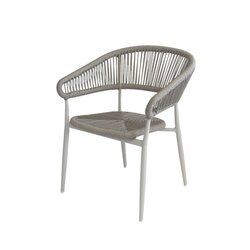 FEROS 1515912 FEROS Stapelstuhl Flint Sitzkissen sand 2St