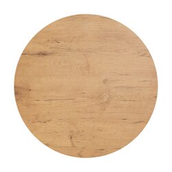FEROS 17120 FEROS Tischplatte HPL rund 120cm teak