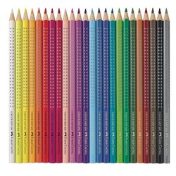 Faber-Castell Buntstift Colour GRIP Metalletui 24 St./Pack.