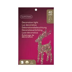 LUMINEO Lichtfigur Rentier