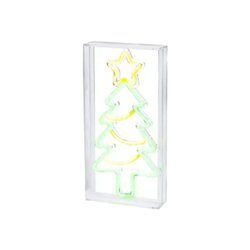 LUMINEO 489934 Lumineo Schild LED 4,7x15x30cm bunt