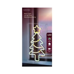LUMINEO Leuchtschild Weihnachtsbaum
