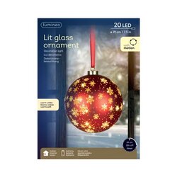 LUMINEO Lichtfigur Kugelleuchte 19 cm