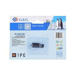 G&G 5IR40B-TD G&G Farbrolle wie Casio IR40T Gr744 sw