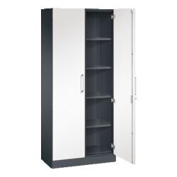 C+P Flügeltürenschrank Asisto 800 x 1.980 x 435 mm (B x H x T)