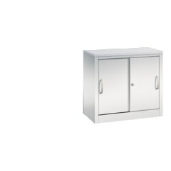 C+P 572200S10354 C+P Aktensideboard 2OH 800mm Schiebetüren lgr/lgr