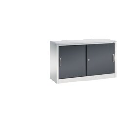 C+P 572300S10375 C+P Aktensideboard 2x2OH 1200mm lgr/swgr