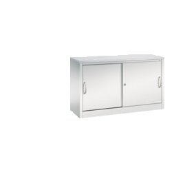 C+P 572300S10376 C+P Aktensideboard 2x2OH 1200mm Schiebetüren lgr