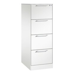 C+P Hängeregistraturschrank Asisto 440 x 1.298 x 600 mm (B x H x T) 1-bahnig verkehrsweiß