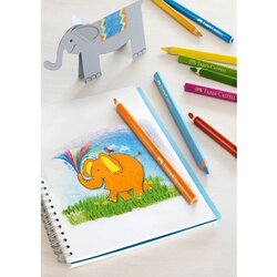 Faber-Castell Buntstift Triangular Jumbo 12 St./Pack.