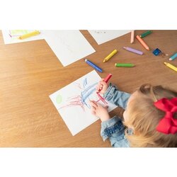 Faber-Castell Buntstift Grippy inkl. Grippy Spitzer 6 St./Pack.