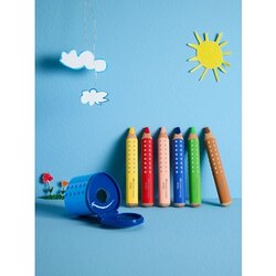 Faber-Castell Buntstift Grippy 6 St./Pack.