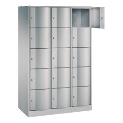 C+P Schließfachschrank Resisto 1.148 x 1.950 x 540 mm (B x H x T) 15 Fächer