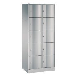 C+P Schließfachschrank Resisto 772 x 1.950 x 540 mm (B x H x T) 10 Fächer