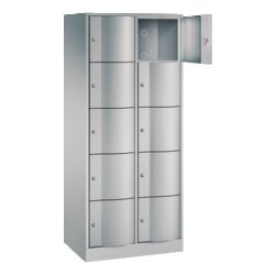 C+P Schließfachschrank Resisto 772 x 1.950 x 540 mm (B x H x T) 10 Fächer