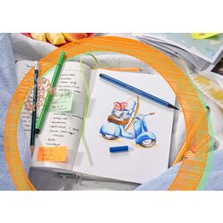 STABILO® Fasermaler Pen 68 Rollerset 30 St./Pack.