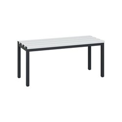 C+P Umkleidebank Solid Kunststoff 375 kg ohne Schuhrost