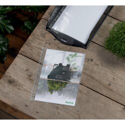 Leitz Prospekthülle Recycle DIN A4 farblos 25 St./Pack.