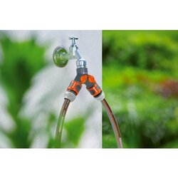 GARDENA Zubehör Wasserschlauch 2-Wege-Verteiler Wasserhahngewinde 26,5 mm (G 3-4")