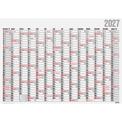Glocken 5044312007 Glocken Plakatkalender 2027 98x68,5cm 14Monate