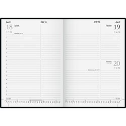 Glocken 5079562907 Glocken Buchkalender 2027 14,5x20,6cm 1T/1S 320S sw