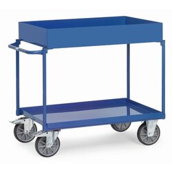 fetra 4840 fetra Tischwagen 2Böden 850x500mm +Rand