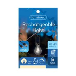LUMINEO Solarleuchte Glühbirne
