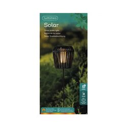 LUMINEO Solarleuchte Gartenstecker