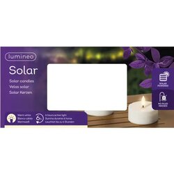 LUMINEO Solarleuchte Teelicht