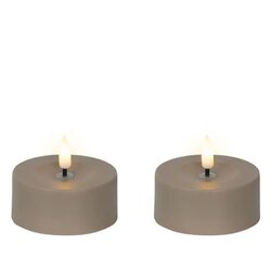 LUMINEO 890538 LUMINEO Solar Kerze 7x3,2cm br 2St
