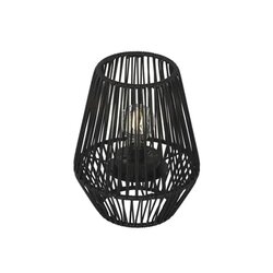 LUMINEO 890895 LUMINEO Solar Laterne wicker sw