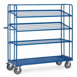 fetra 4496 fetra Etagenwagen 4Böden 1650x1800x610mm