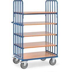 fetra 8351 fetra Etagenwagen 5Böden +Rohrstreben 1000x600mm