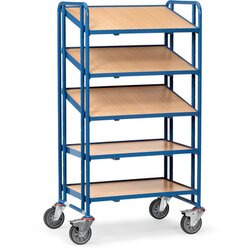 fetra 1371 fetra Eurokastenwagen 5Holzböden 820x610mm