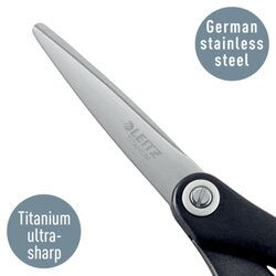 Leitz Universalschere Titanium asymmetrisch, Langauge 150 mm