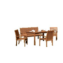 memo Gartentisch Enya 150 x 75 x 90 cm (B x H x T)
