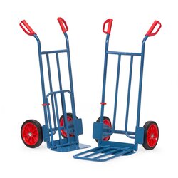 fetra K1116V fetra Paketkarre Gummiräder 250kg