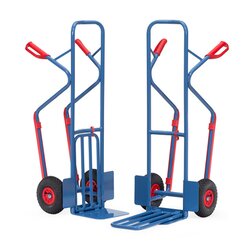 fetra K1331L fetra Paketkarre Lufträder +Gleitkufen 300kg