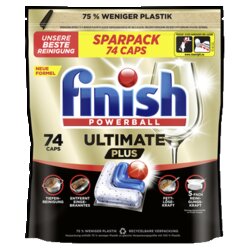FINISH 3338578 FINISH Spülmaschinencaps Ultimate Plus Fresh 74St