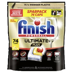 FINISH 3338582 FINISH Spülmaschinencaps Ultimate Plus Citrus 74St