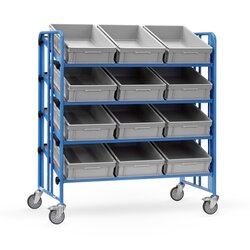 fetra Transportwagen 72,5 x 149,3 x 138,4 cm (B x H x L)