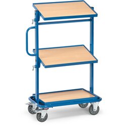 fetra 32911 fetra Beistellwagen 3Böden neigbar 600x400mm