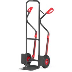 fetra B1330L-7016 fetra Stapelkarre GREY EDITION Lufträder 1300mm 300kg