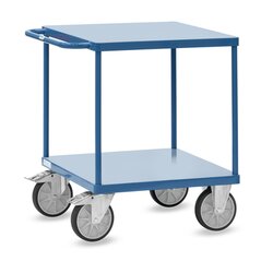 fetra 2497B fetra Tischwagen Stahlblech 2Plattformen 700x700mm