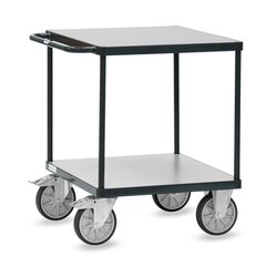 fetra 2497-7016 fetra Tischwagen GREY EDITION 2Plattformen 700x700mm