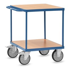 fetra 2497 fetra Tischwagen Holz 2Plattformen 700x700mm