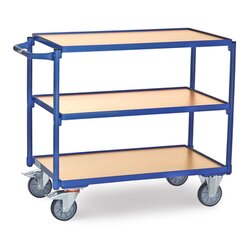 fetra 2950 fetra Tischwagen 3Böden +Griff 850x500mm