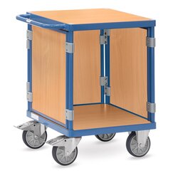 fetra 3496 fetra Tischwagen 3Wänden 600x600mm